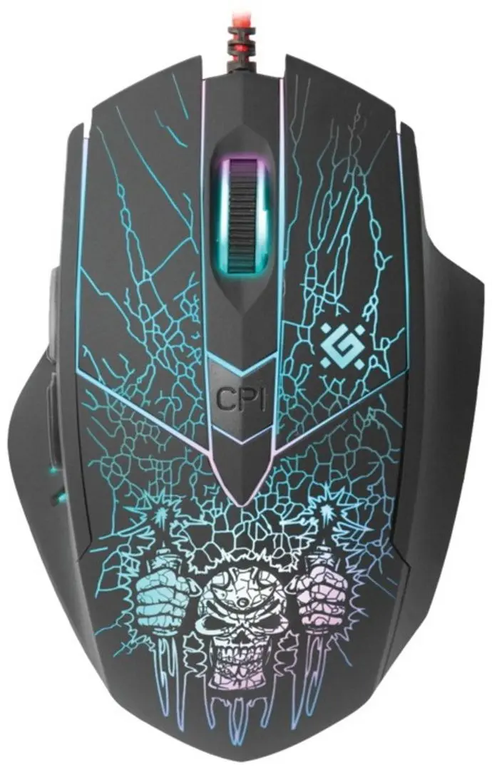 Mouse Defender Doom Fighter GM-260L (Black)