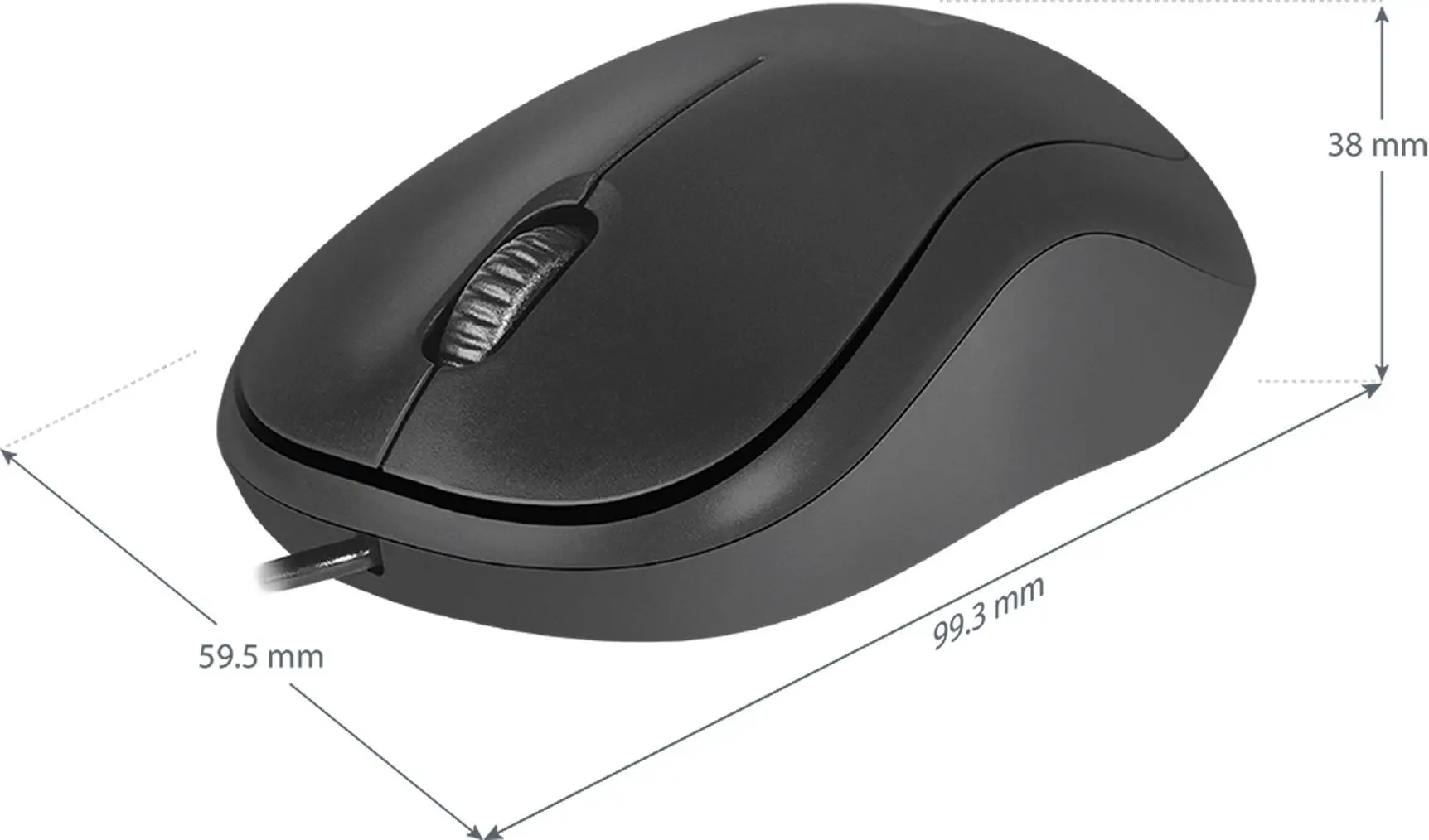 Mouse Defender Patch MS-759 (Black) - 4