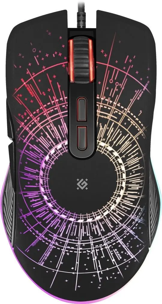 Mouse Defender Sirius GM-660L RGB (Black) - 2