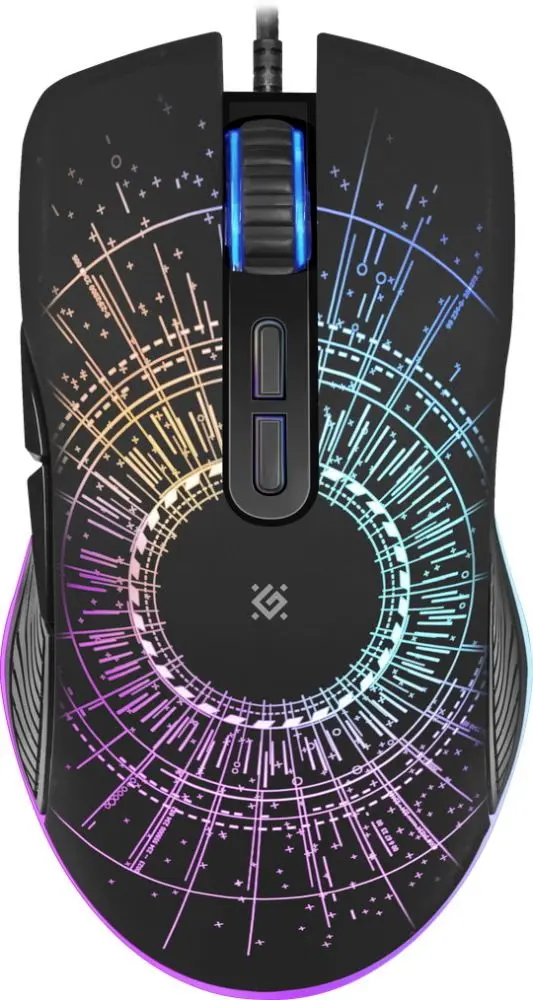 Mouse Defender Sirius GM-660L RGB (Black)