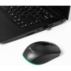 Беспроводная мышь Delux M523DB (Black) Thumb