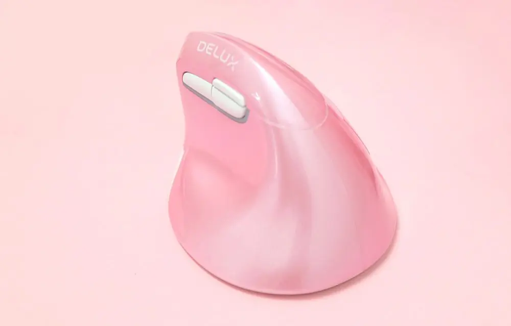 Mouse fara fir Delux M618Mini (Pink) - 4