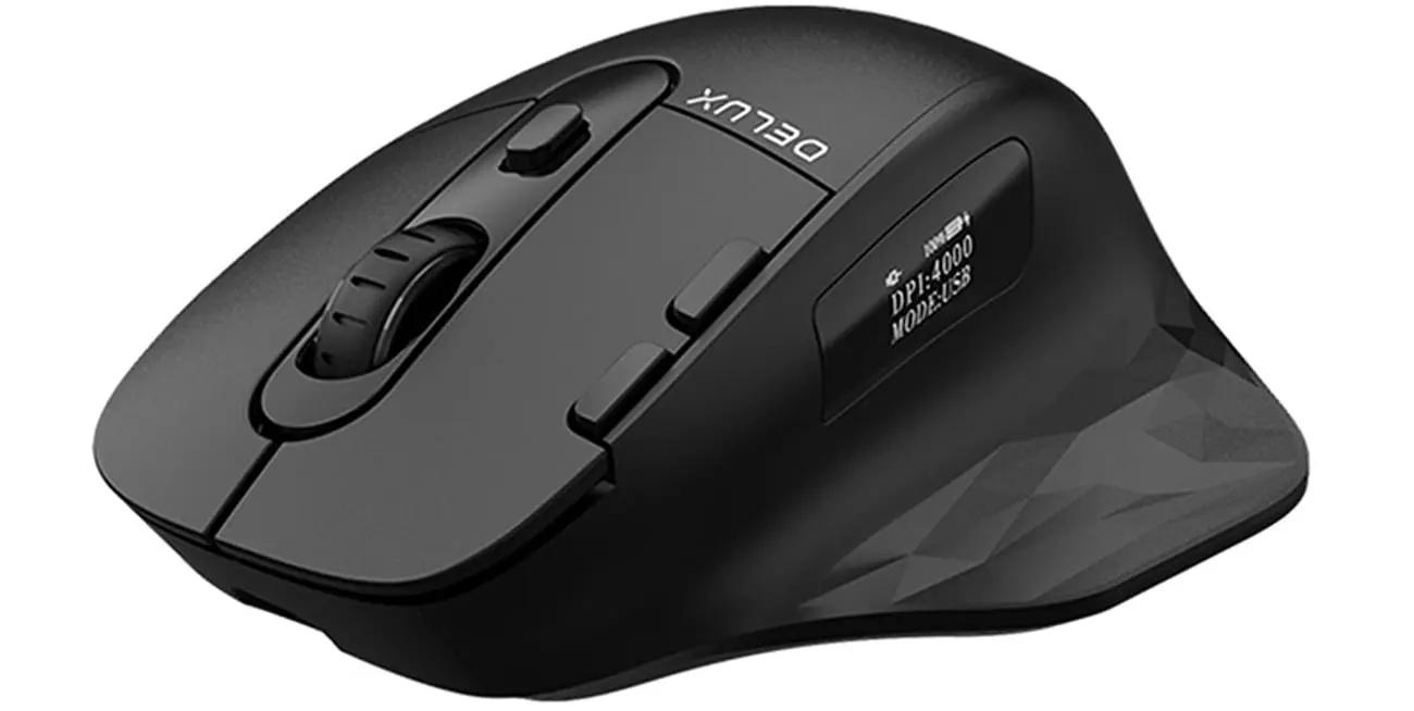 Mouse fara fir Delux M912DB 2.4G (Black) - 2