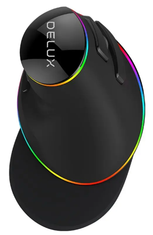 Mouse Delux M618 Plus (Black) - 2