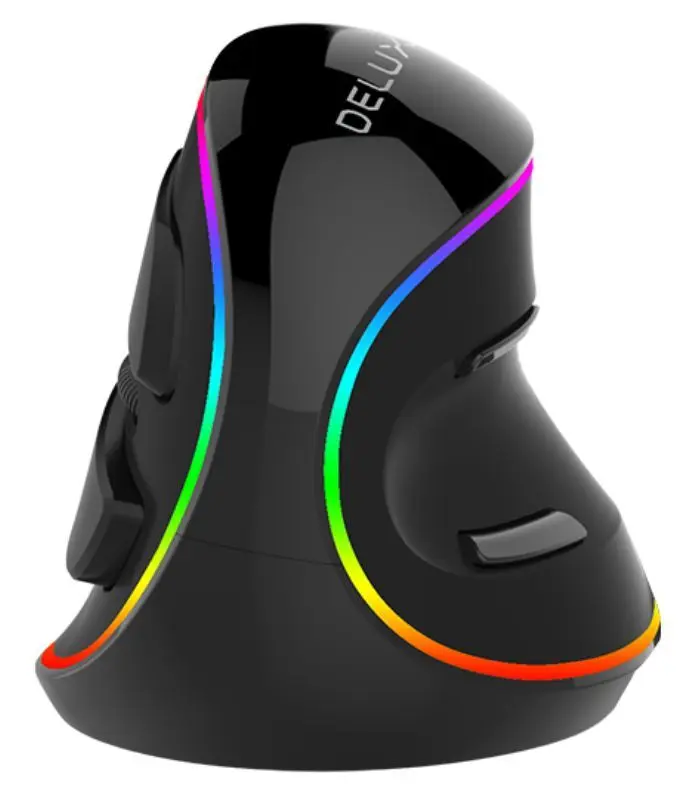 Mouse Delux M618 Plus (Black)