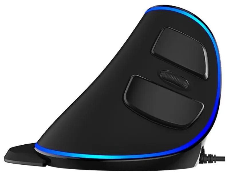 Mouse Delux M618PU (Black)