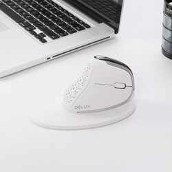 Мышь Delux M618XSD BT (White) Thumb