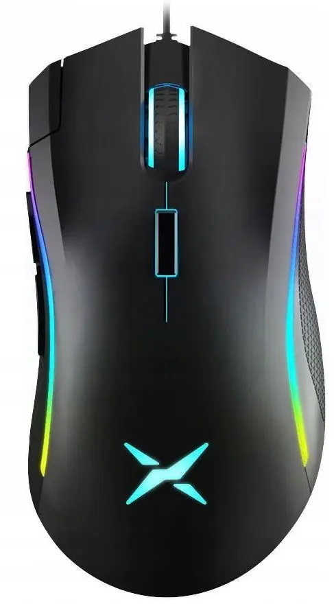 Mouse Delux M625PLUS (PMW3335) 2.4Ghz 10000 DPI RGB (Black)