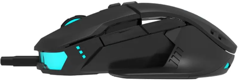 Mouse Delux M629BU (Black) - 3