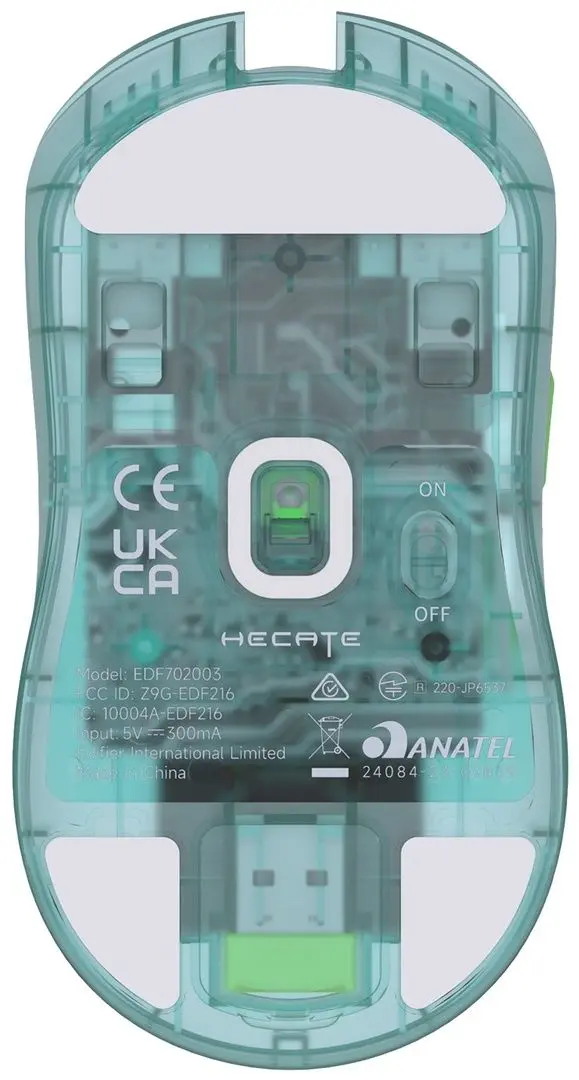 Mouse fara fir Edifier Hecate G3M Pro (Transparent Blue)