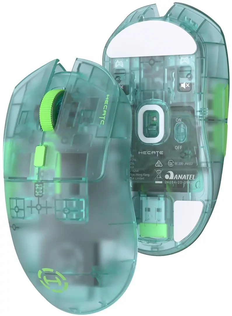 Mouse fara fir Edifier Hecate G3M Pro (Transparent Blue)
