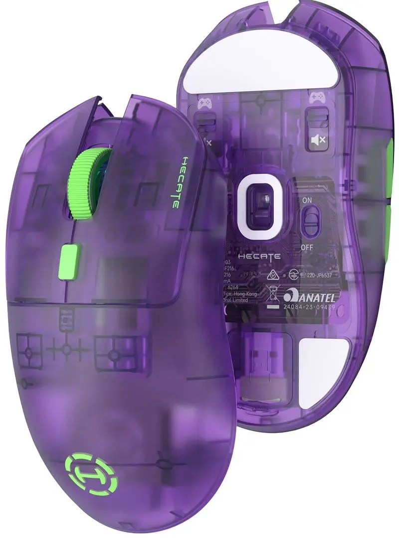 Mouse fara fir Edifier Hecate G3M Pro (Transparent Purple)