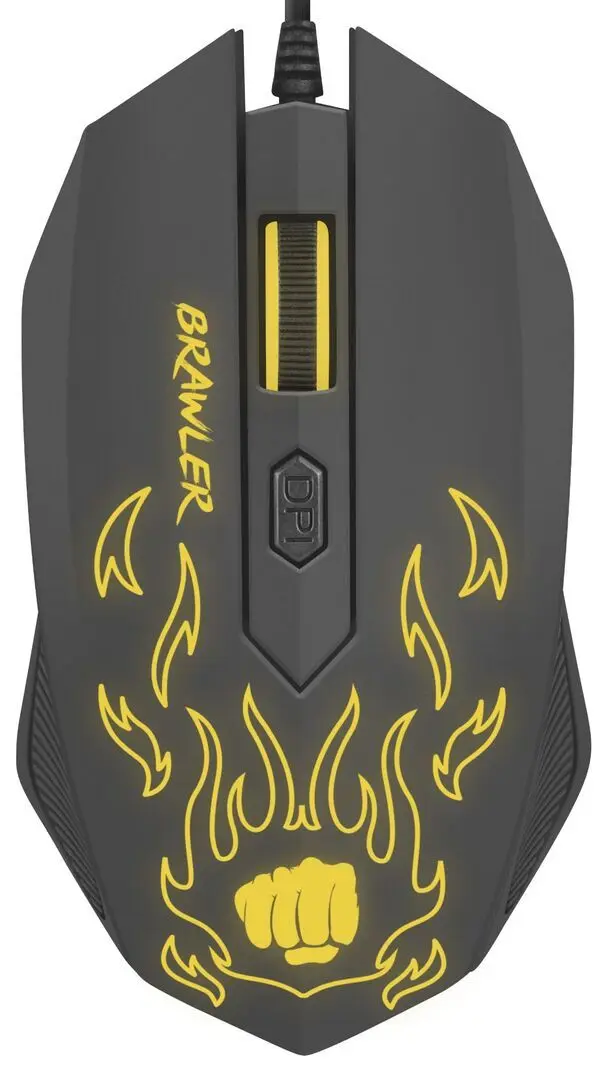 Mouse Fury Brawler (Black) - 2
