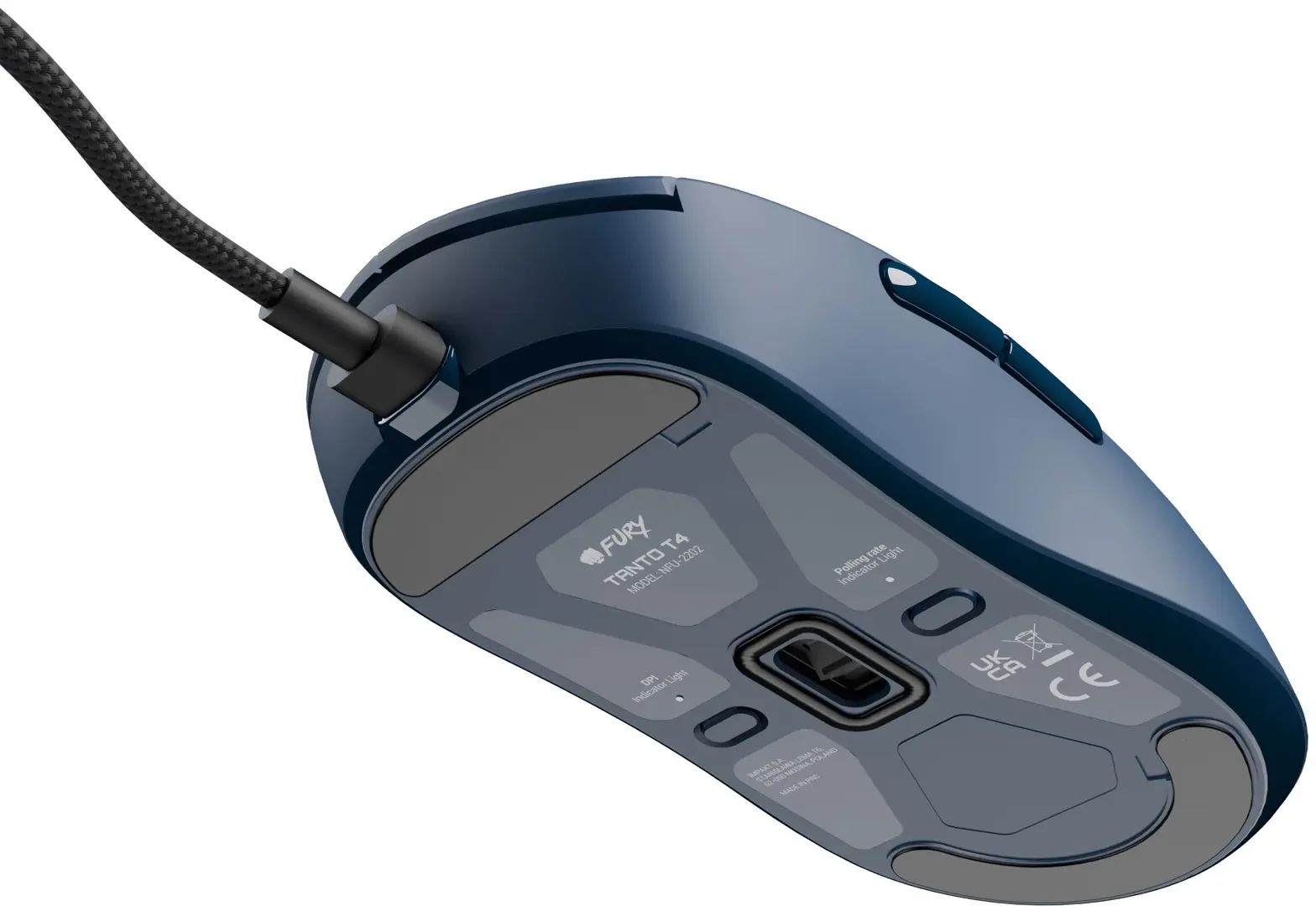 Mouse Fury Tanto T4 (Blue)