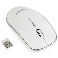 Mouse fara fir Gembird MUSW-4B-01-W (White)