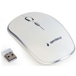 Mouse fara fir Gembird MUSW-4B-01-W (White) Thumb