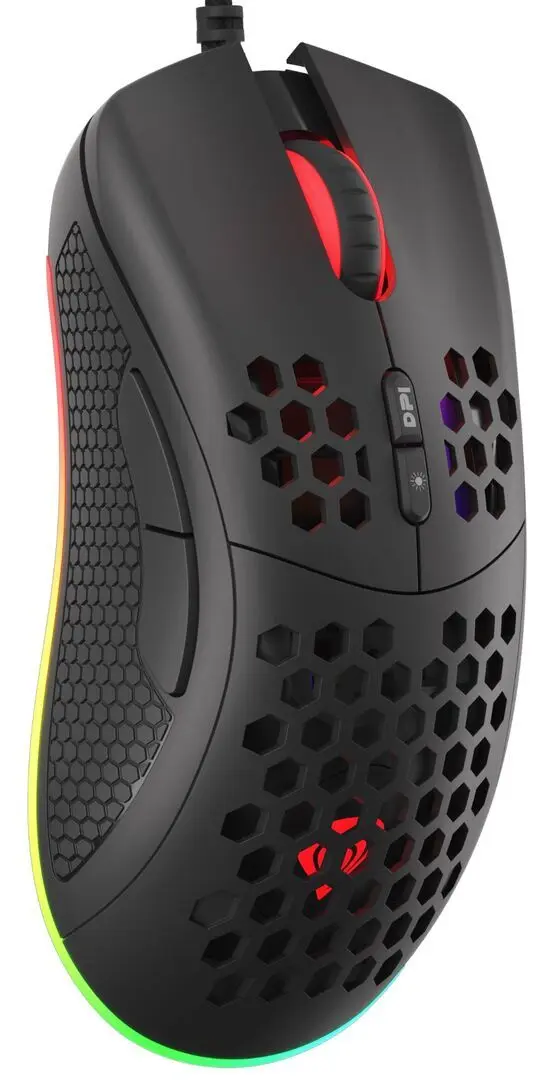 Mouse Genesis Krypton 550 (Black) - 2