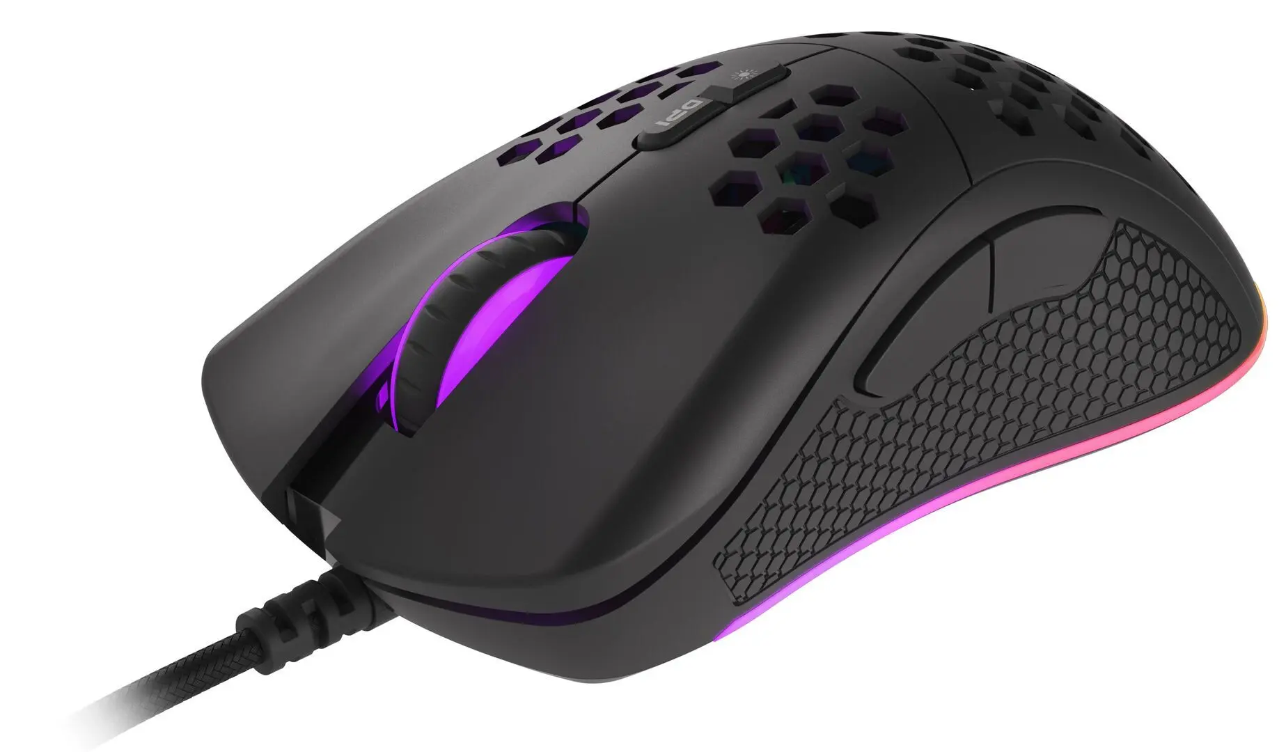 Mouse Genesis Krypton 555 (Black)