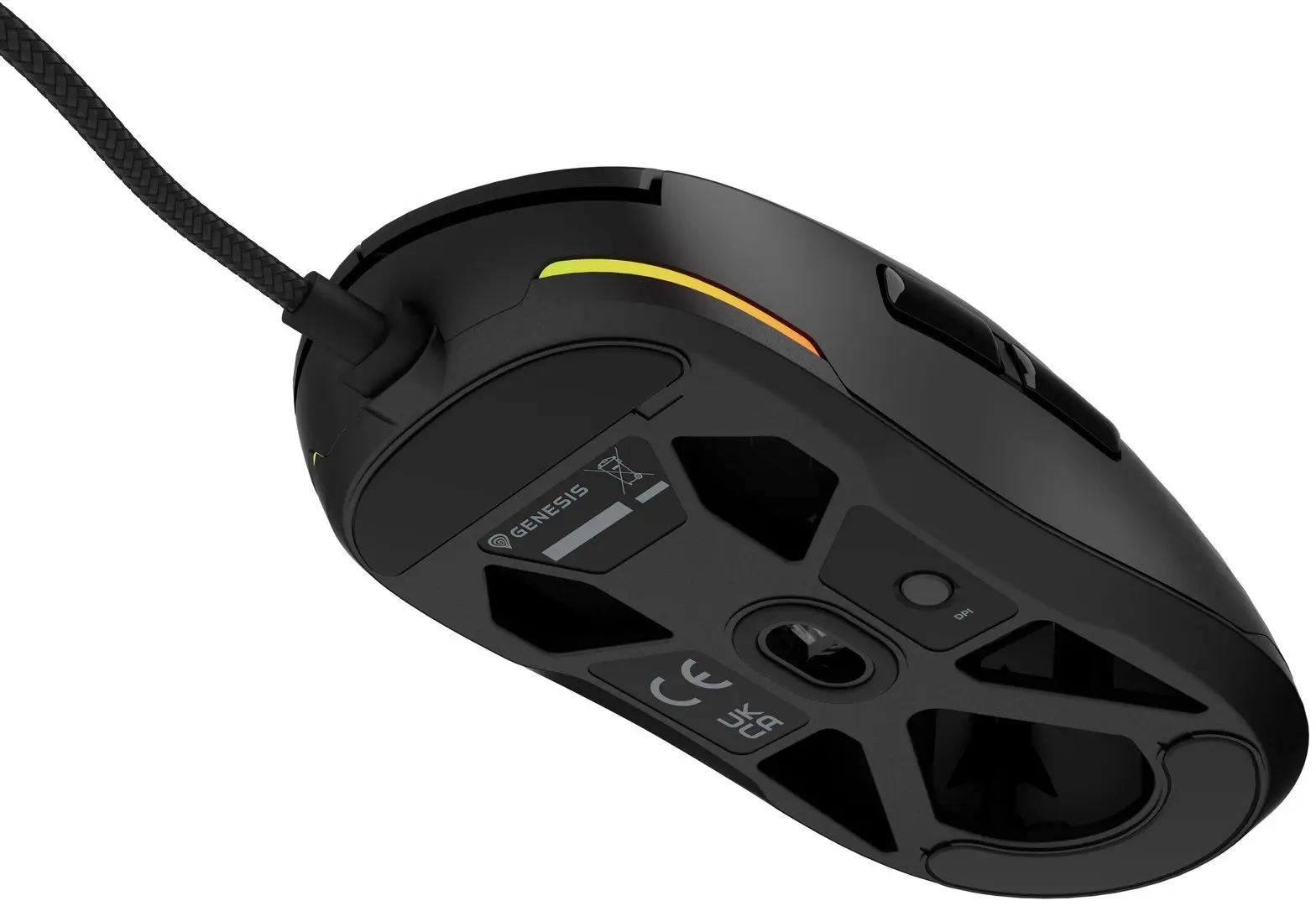 Mouse Genesis Krypton 660 NMG-2189 (Black)