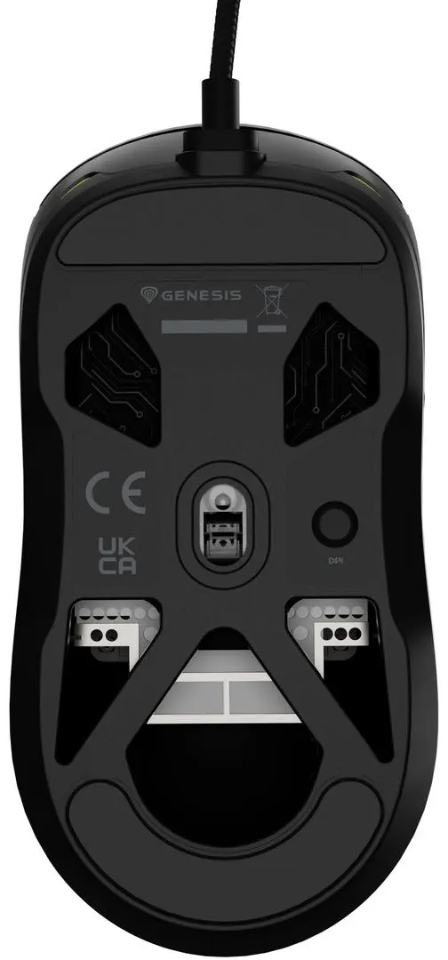 Mouse Genesis Krypton 660 NMG-2189 (Black)