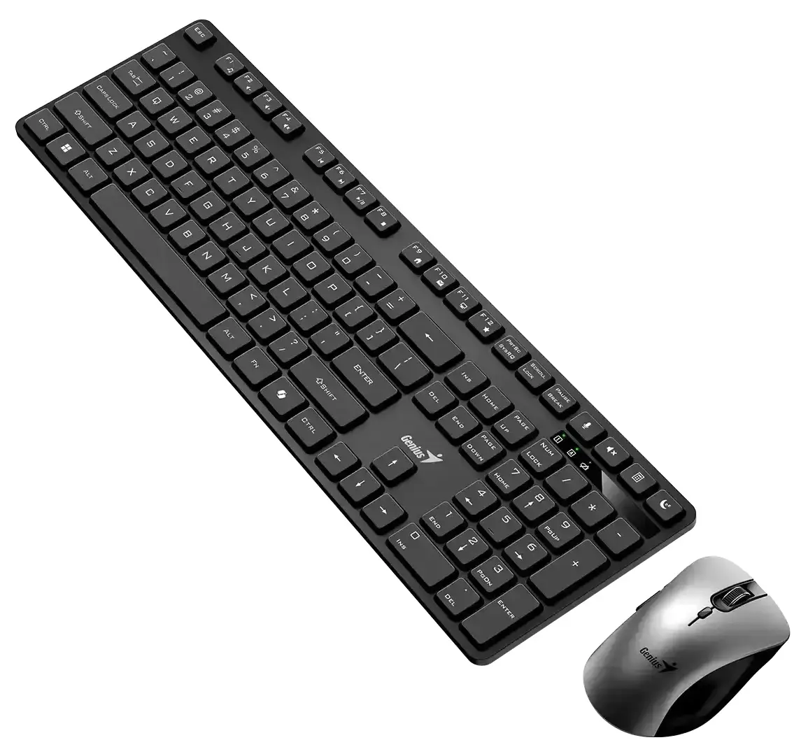 Set tastatura + mouse Genius KM-8216S (Black/Grey) - 2