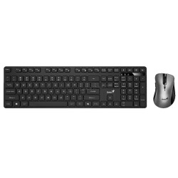 Set tastatura + mouse Genius KM-8216S (Black/Grey)