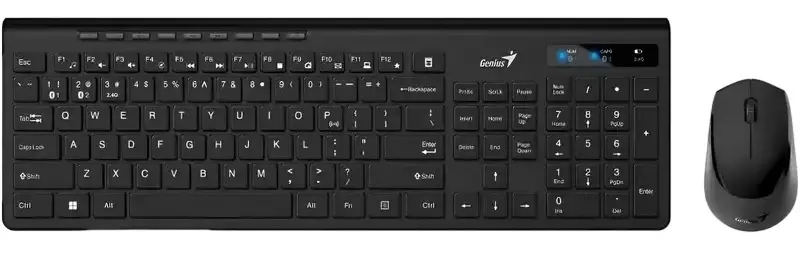 Комплект клавиатура + мышь Genius SlimStar 8230 (Black)