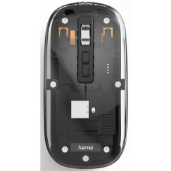 Mouse fara fir Hama WM-600 (Transparent)
