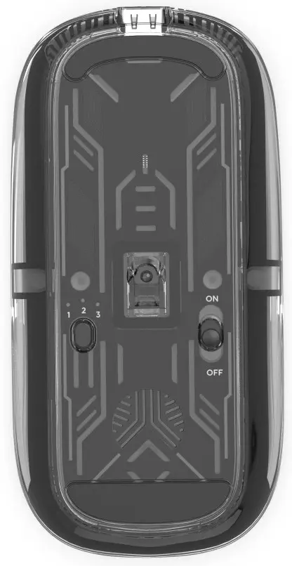 Mouse fara fir Hama WM-600 (Transparent)