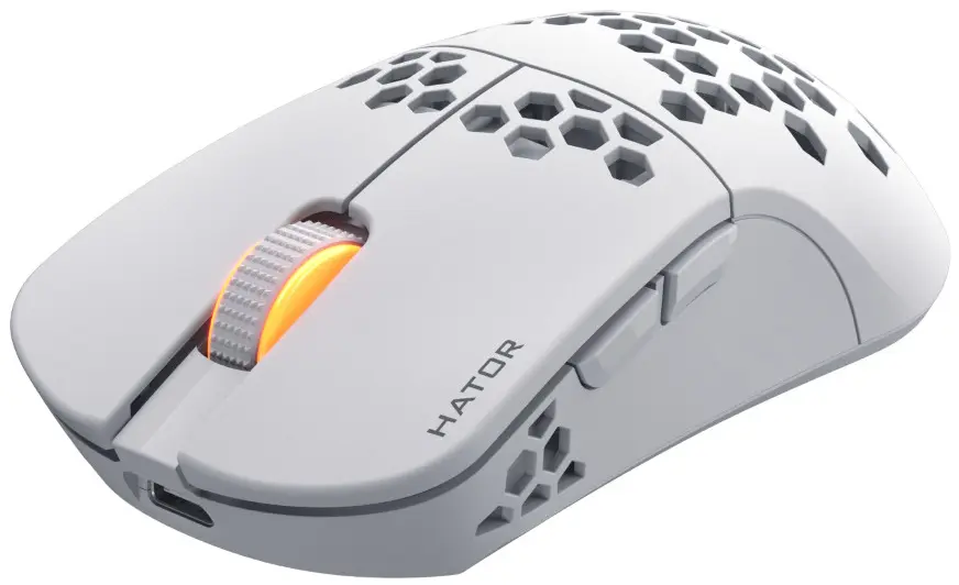 Mouse fara fir HATOR Stellar PRO HTM-551 (White) - 2