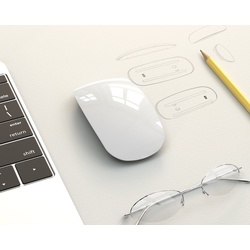 Mouse fara fir Hoco DI14 (White) Thumb