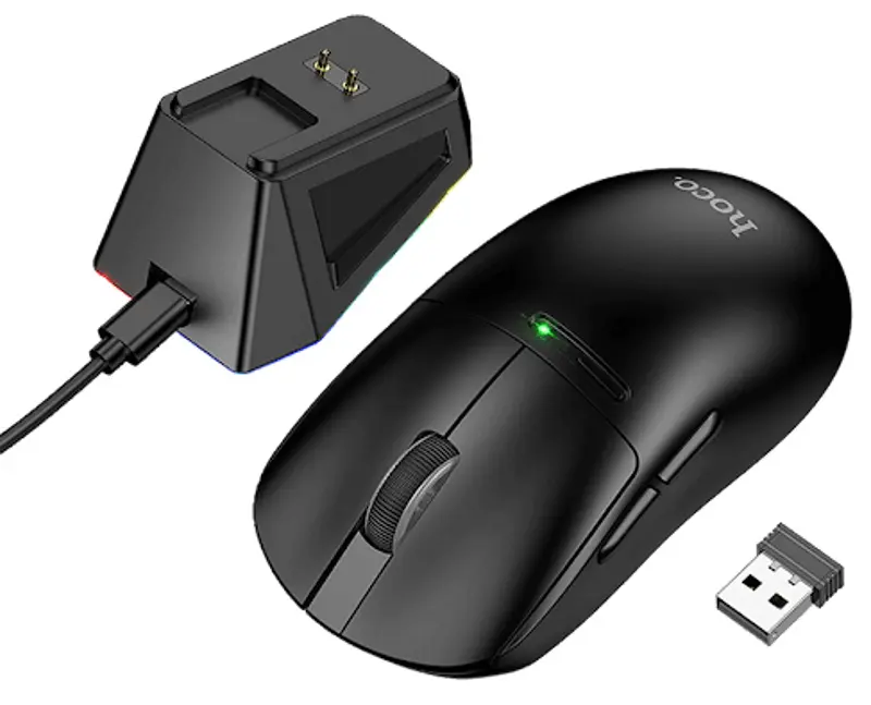 Беспроводная мышь Hoco DI89 RGB (Black)
