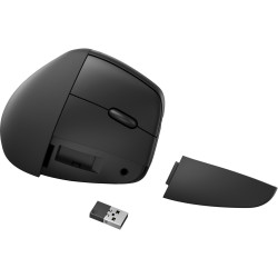 Mouse fara fir HP 925 Ergonomic Vertical (Black) Thumb