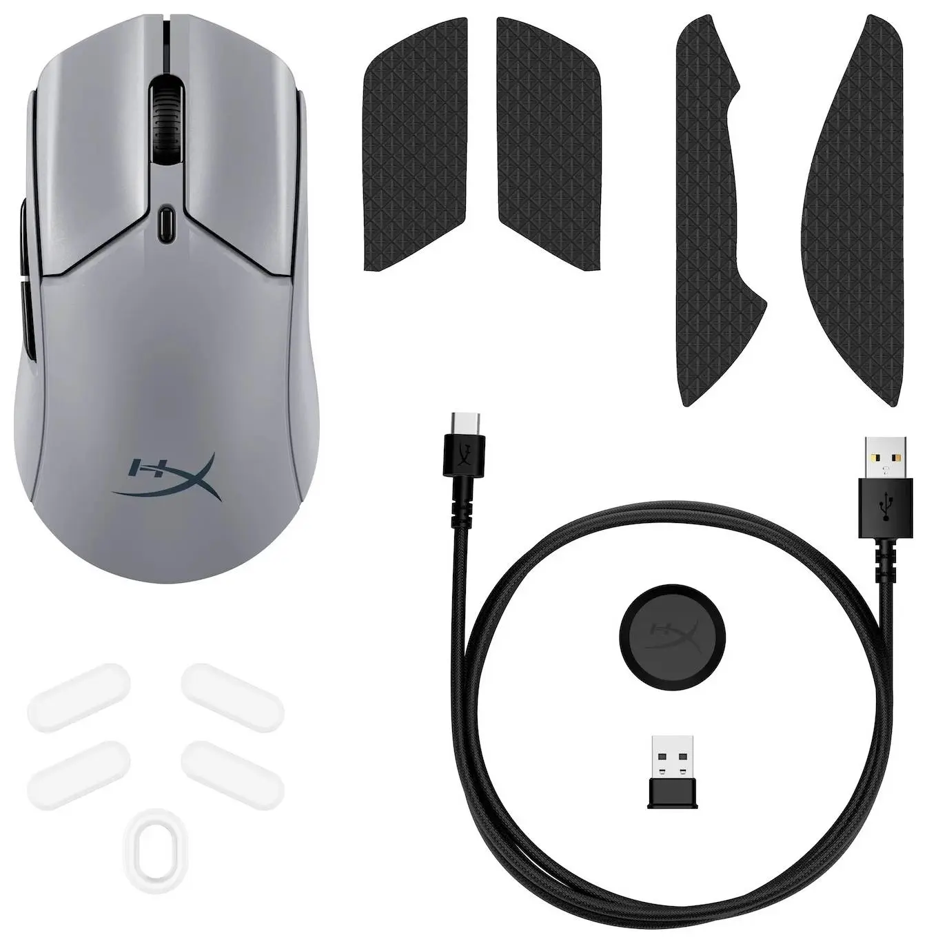 Беспроводная мышь HyperX Pulsefire Haste 2 Pro (Slate Gray) - 8