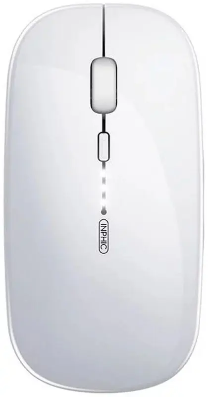 Mouse fara fir Inphic M1P (White)