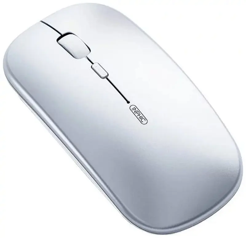 Беспроводная мышь Inphic M2B (Silver) - 2