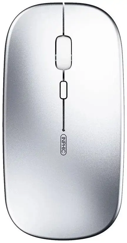 Mouse fara fir Inphic PM1BS (Silver)