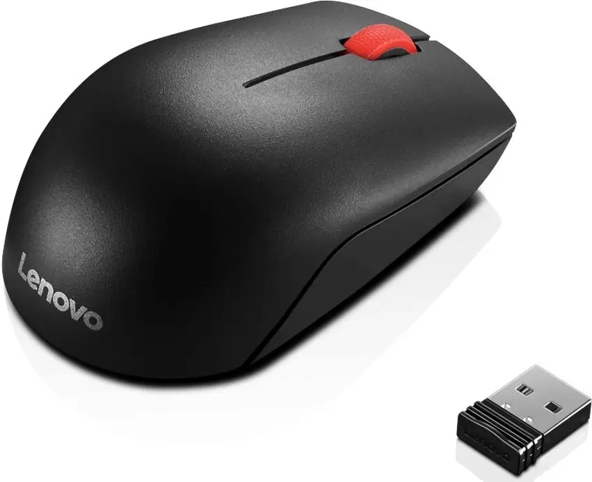 Mouse fara fir Lenovo Essential Compact (Black)