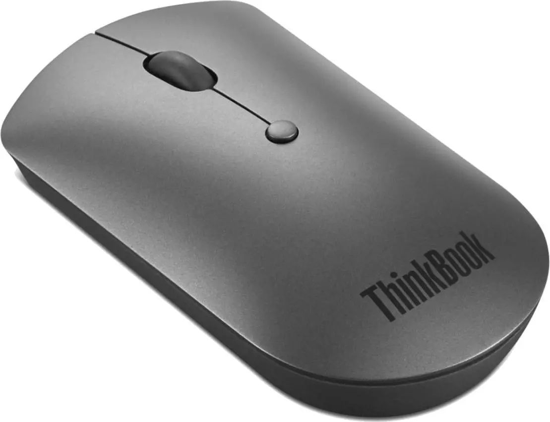 Mouse fara fir Lenovo ThinkBook Silent (Silver) - 4