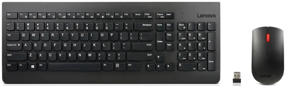 Комплект клавиатура + мышь Lenovo Essential Combo (Black)