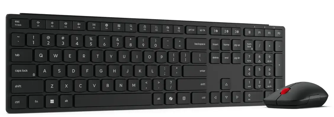Комплект клавиатура + мышь Lenovo Pro 6000 (Black) - 2