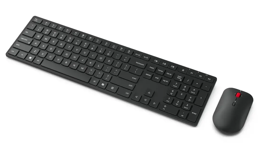 Комплект клавиатура + мышь Lenovo Pro 6000 (Black) - 4