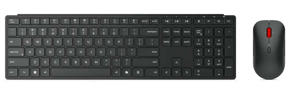Комплект клавиатура + мышь Lenovo Pro 6000 (Black)