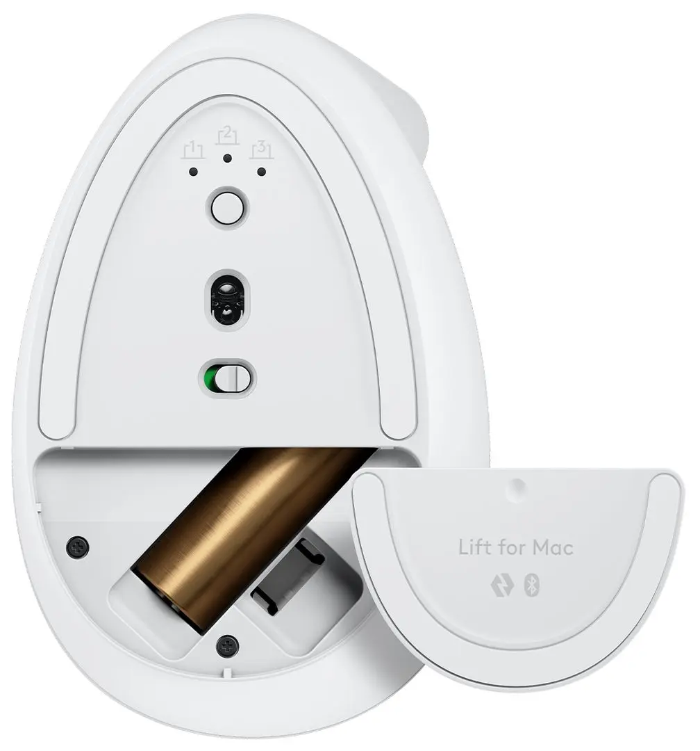 Mouse fara fir Logitech Lift for Mac 910-006477 (White)