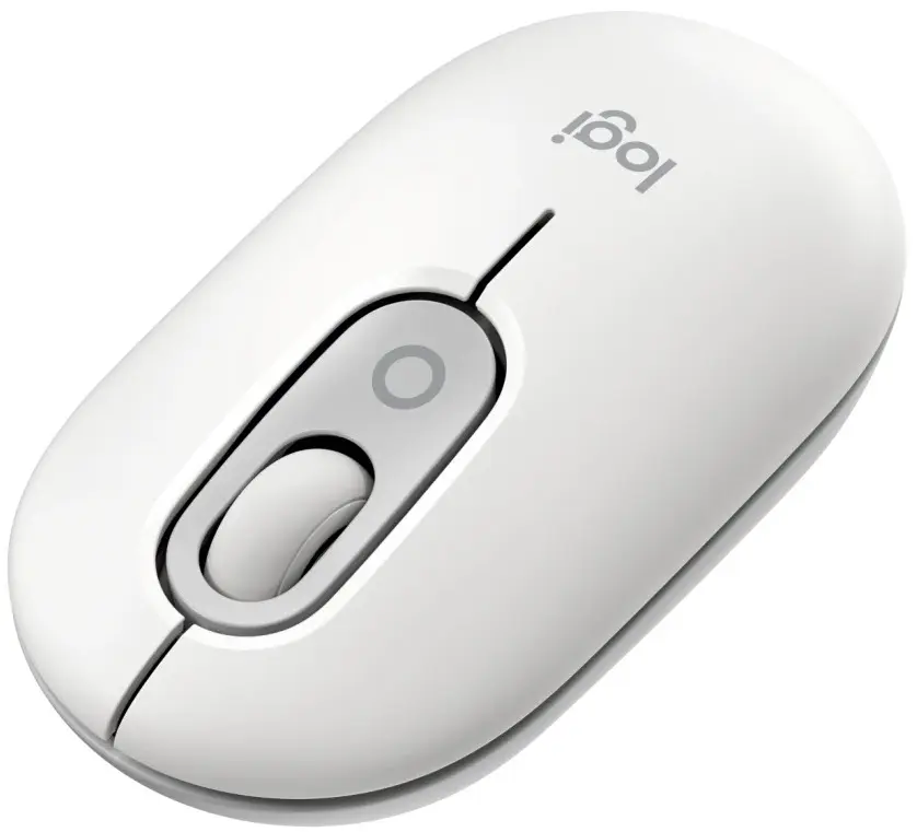 Mouse fara fir Logitech POP (Off-White)