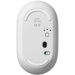 Mouse fara fir Logitech POP (Off-White) Thumb
