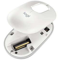 Mouse fara fir Logitech POP (Off-White) Thumb