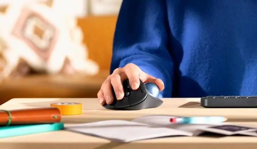 Mouse fara fir Logitech Ergo M575 (Graphite) - 6