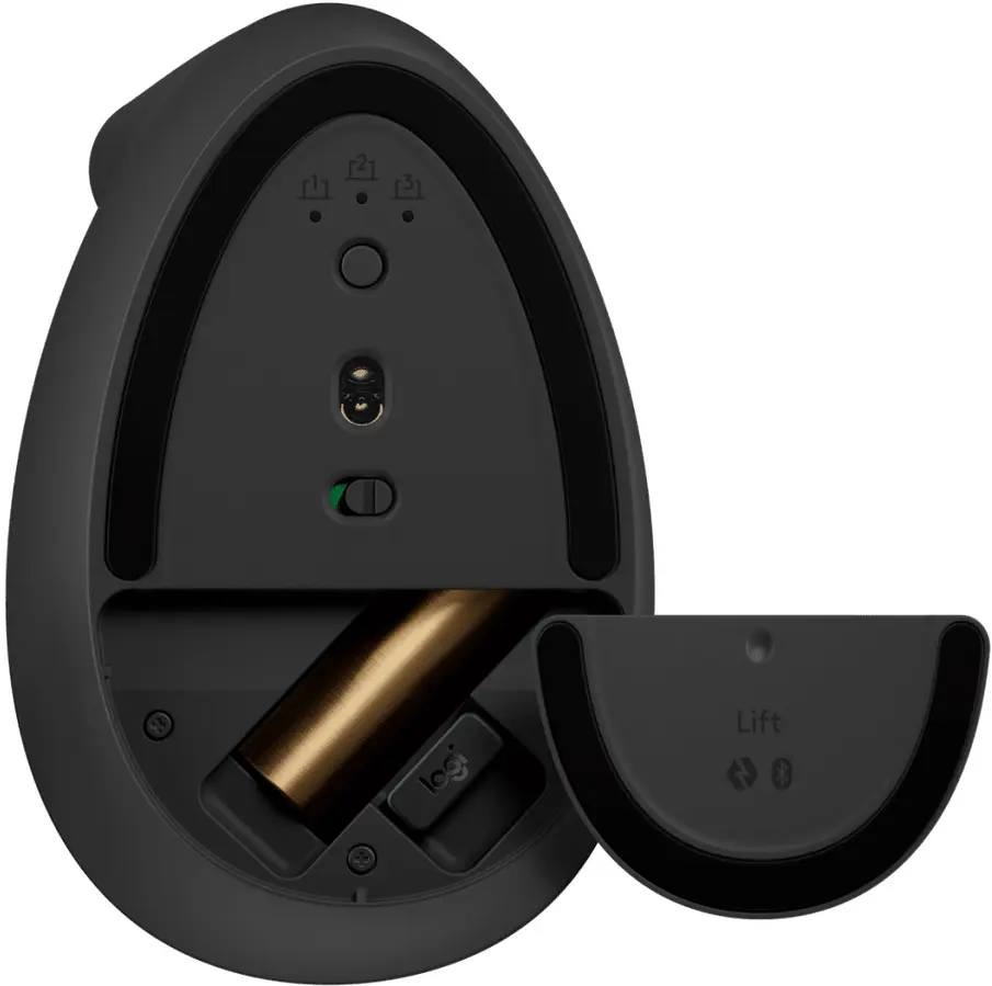 Беспроводная мышь Logitech Lift Vertical Ergonomic (Black) - 5