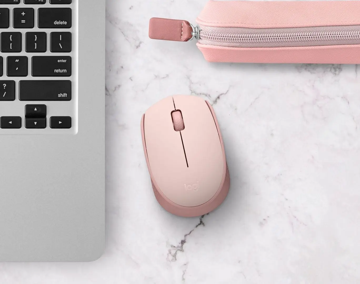 Беспроводная мышь Logitech M171 (Pink) - 5